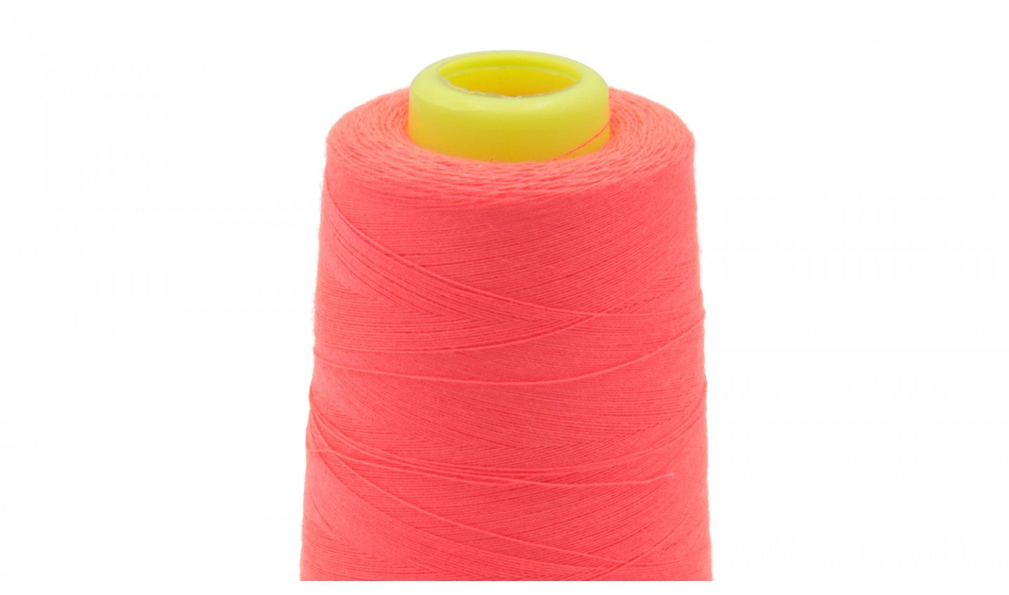Overlockfaden/kone neon pink