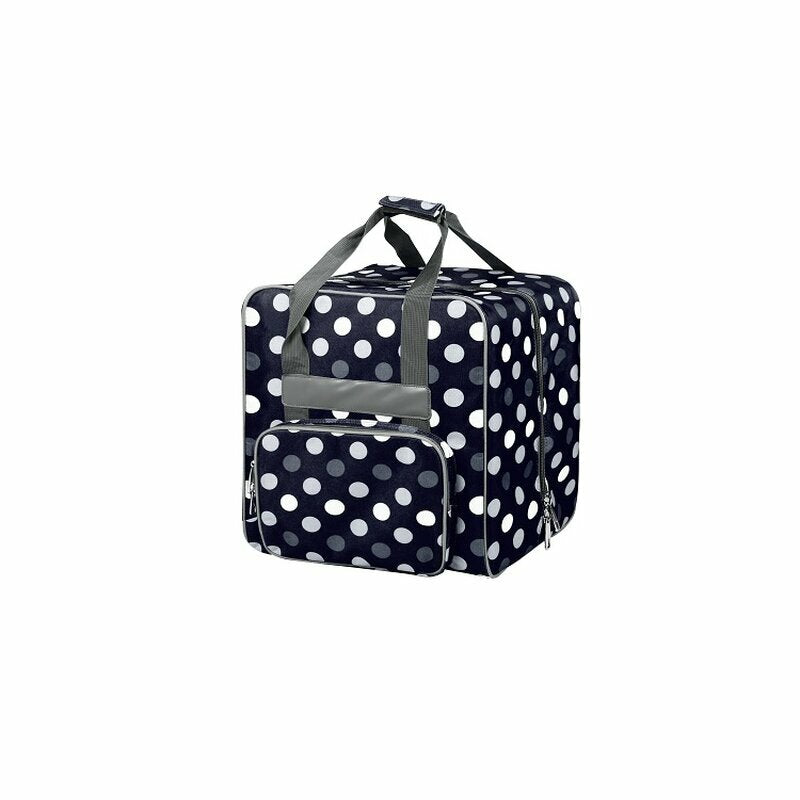 XL Overlockmaschinentasche mit Trolley schwarz