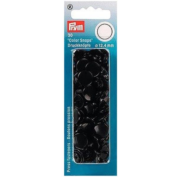 Prym Druckknöpfe schwarz