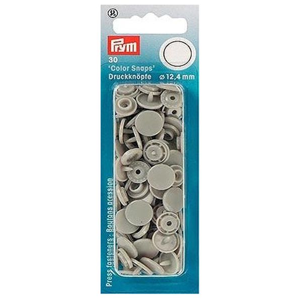 Prym Druckknöpfe grau