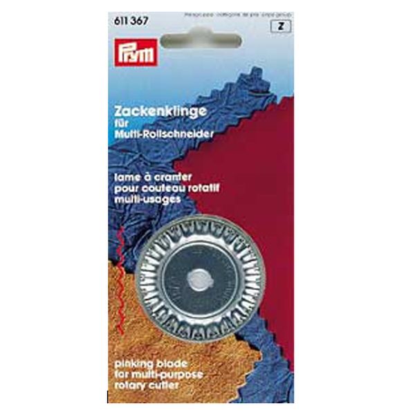 Ersatz Zackenklinge für Rollschneider maxi 45mm