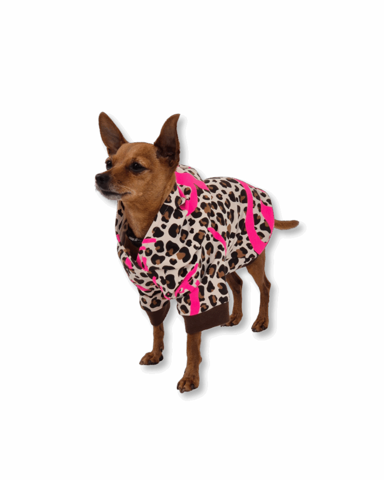 Papierschnittmuster Hunde-Hoodie von Fadenkäfer