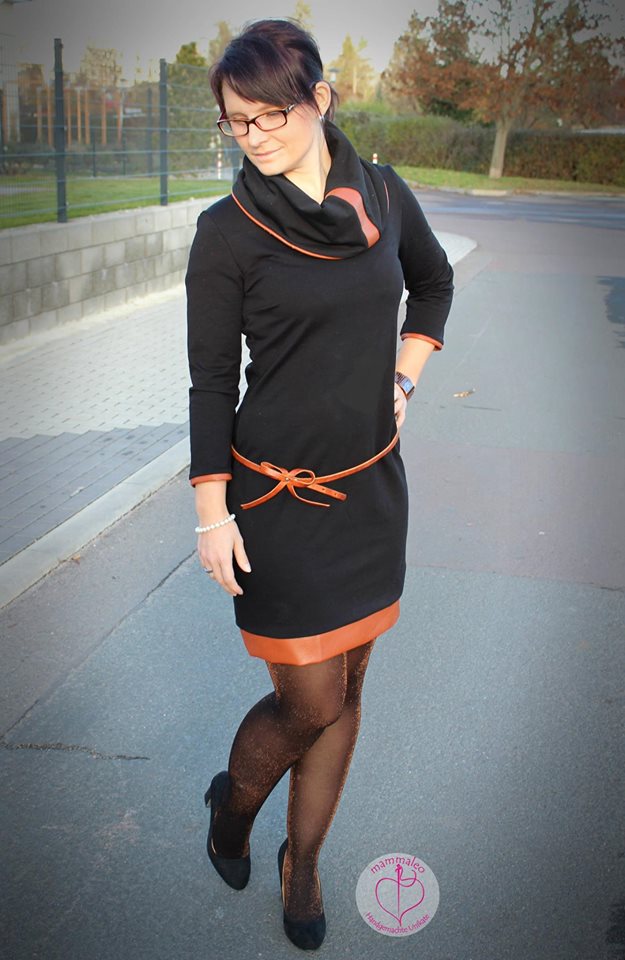 Papierschnittmuster Kleid Nieke Damen von Fadenkäfer