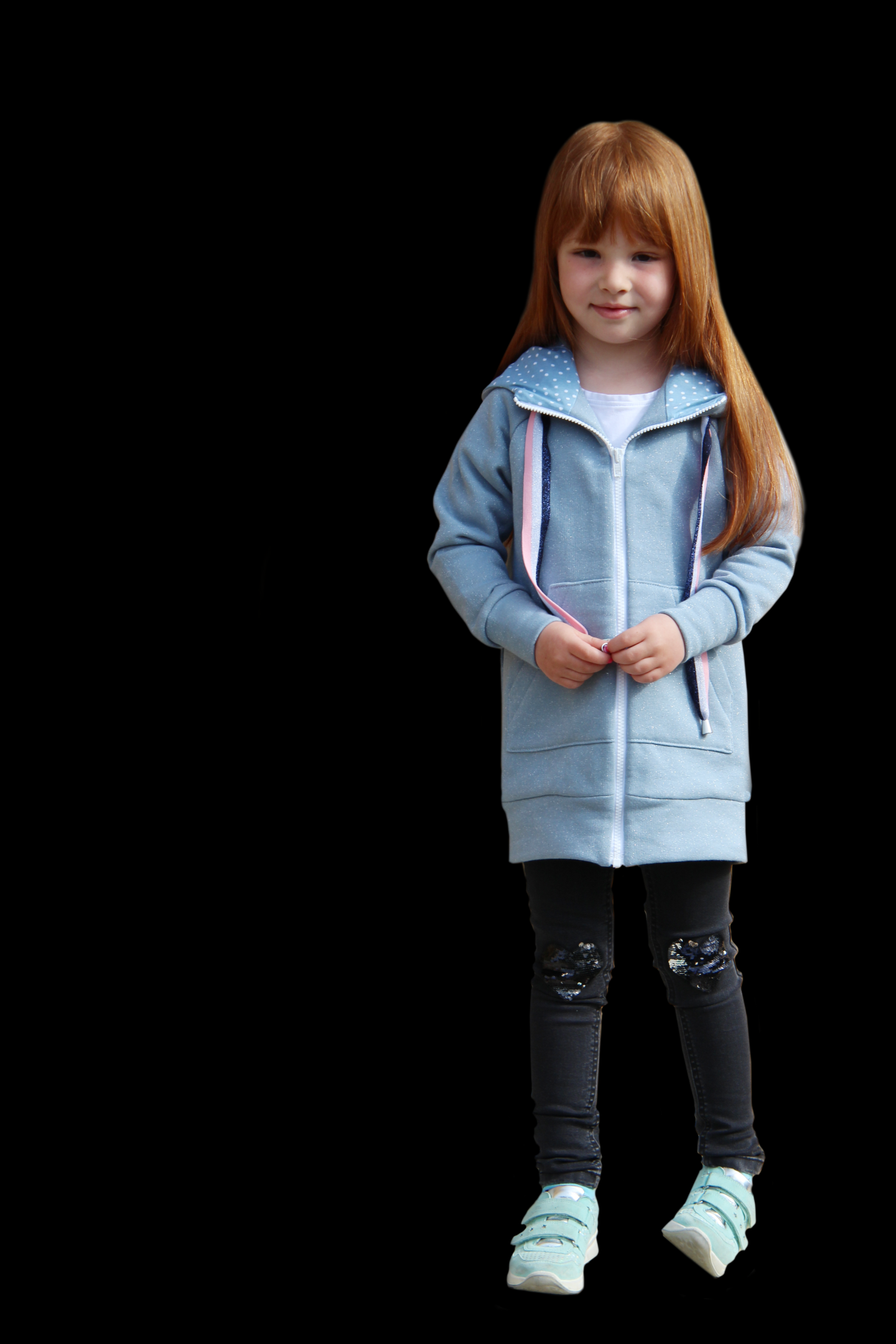 Papierschnittmuster Longjacket Nala Kinder von Fadenkäfer