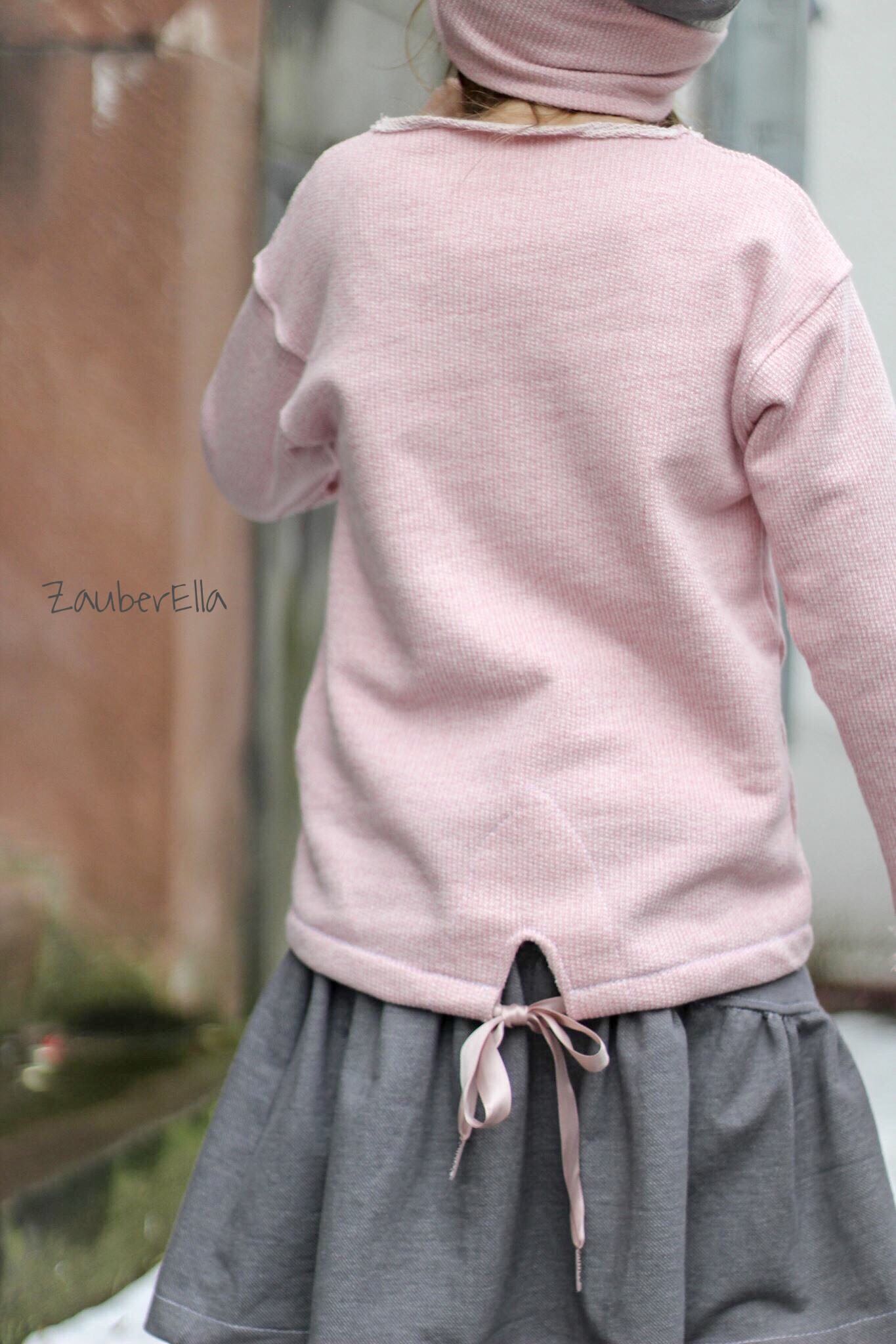 Papierschnittmuster Schwalbenshirt Kinder von Fadenkäfer
