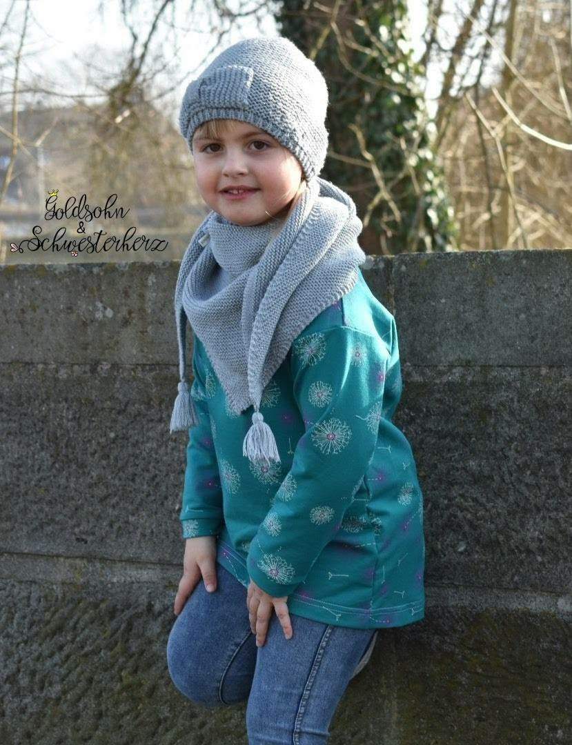 Papierschnittmuster Schwalbenshirt Kinder von Fadenkäfer