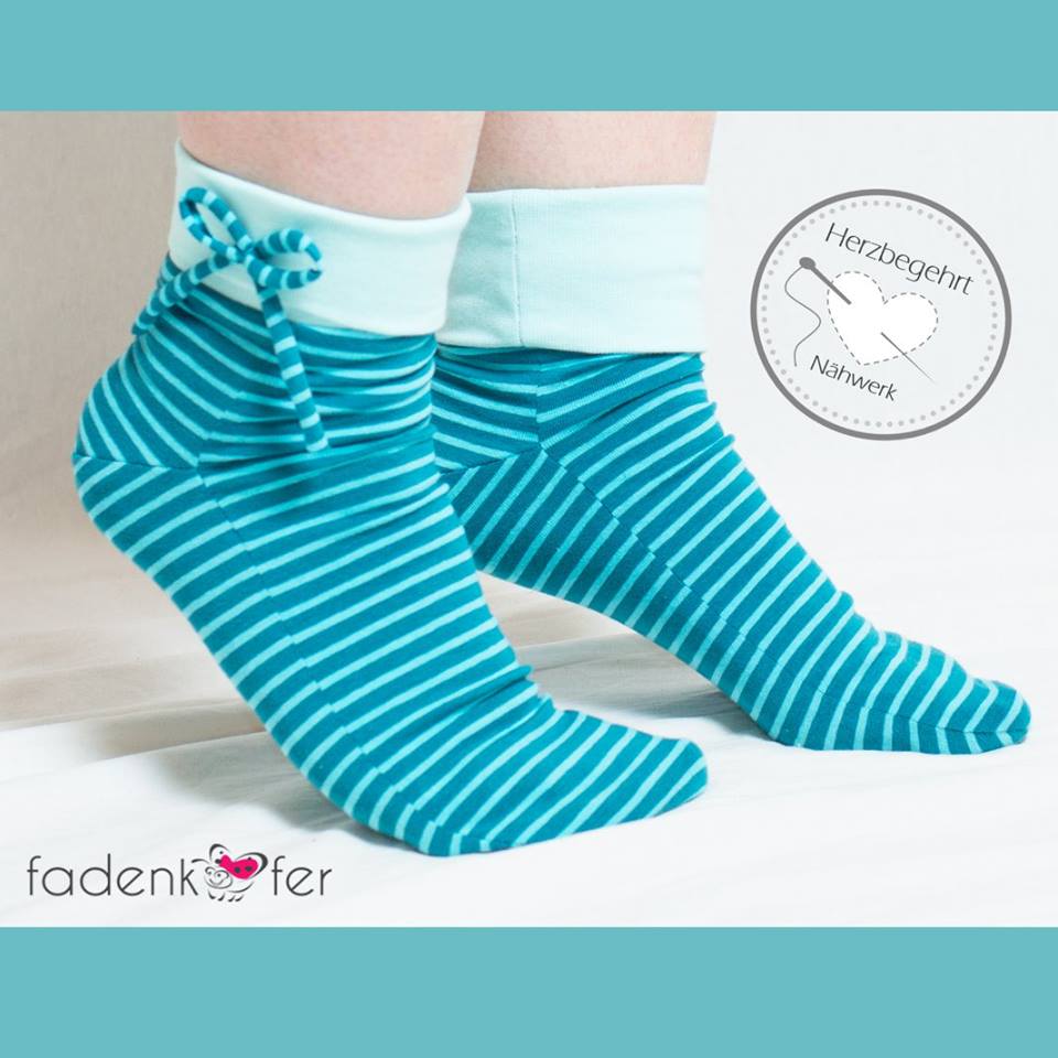 Papierschnittmuster Stelzenhülle Leggings/Socken Erwachsene von Fadenkäfer