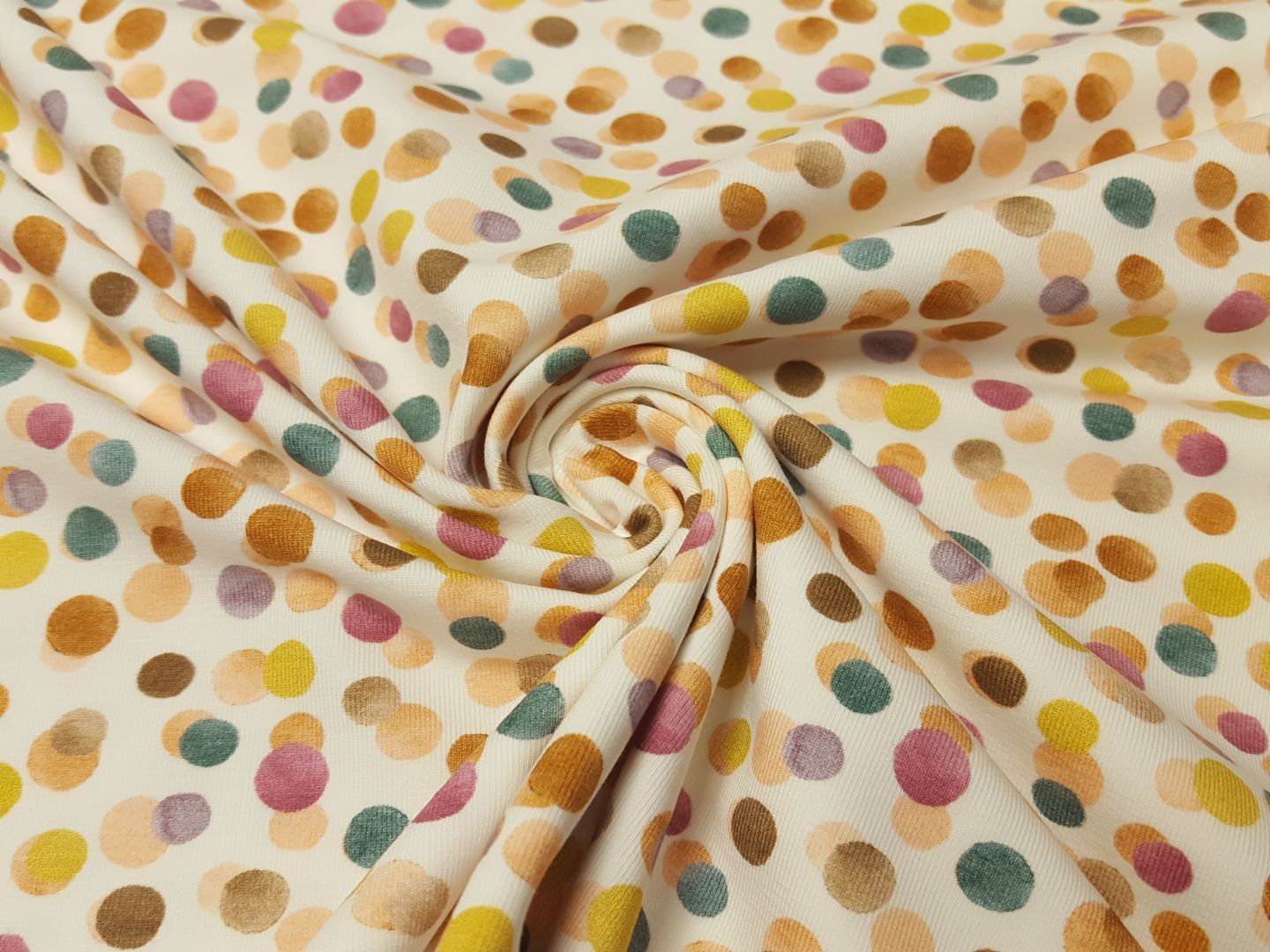 Pear Dot offwhite/lachs/senf/petrol