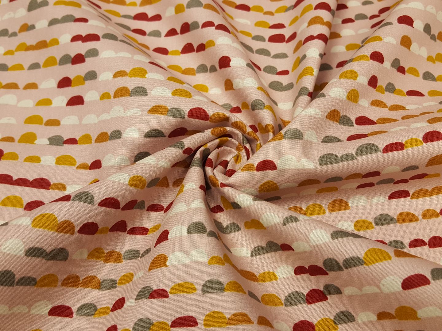 Pebbles altrosa/weinrot/ocker
