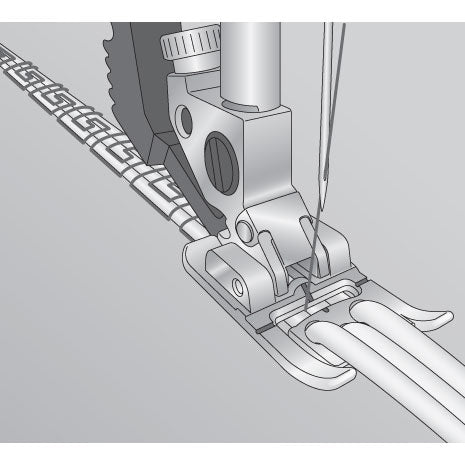 Pfaff Drei-Loch-Garnfuss fürs IDT System