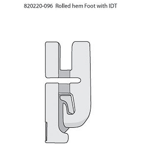 Pfaff Rollsäumer 4mm für IDT™-System