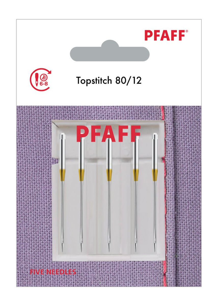 Pfaff Topstitch 130/705 MET, 5x 80/12 Nadeln