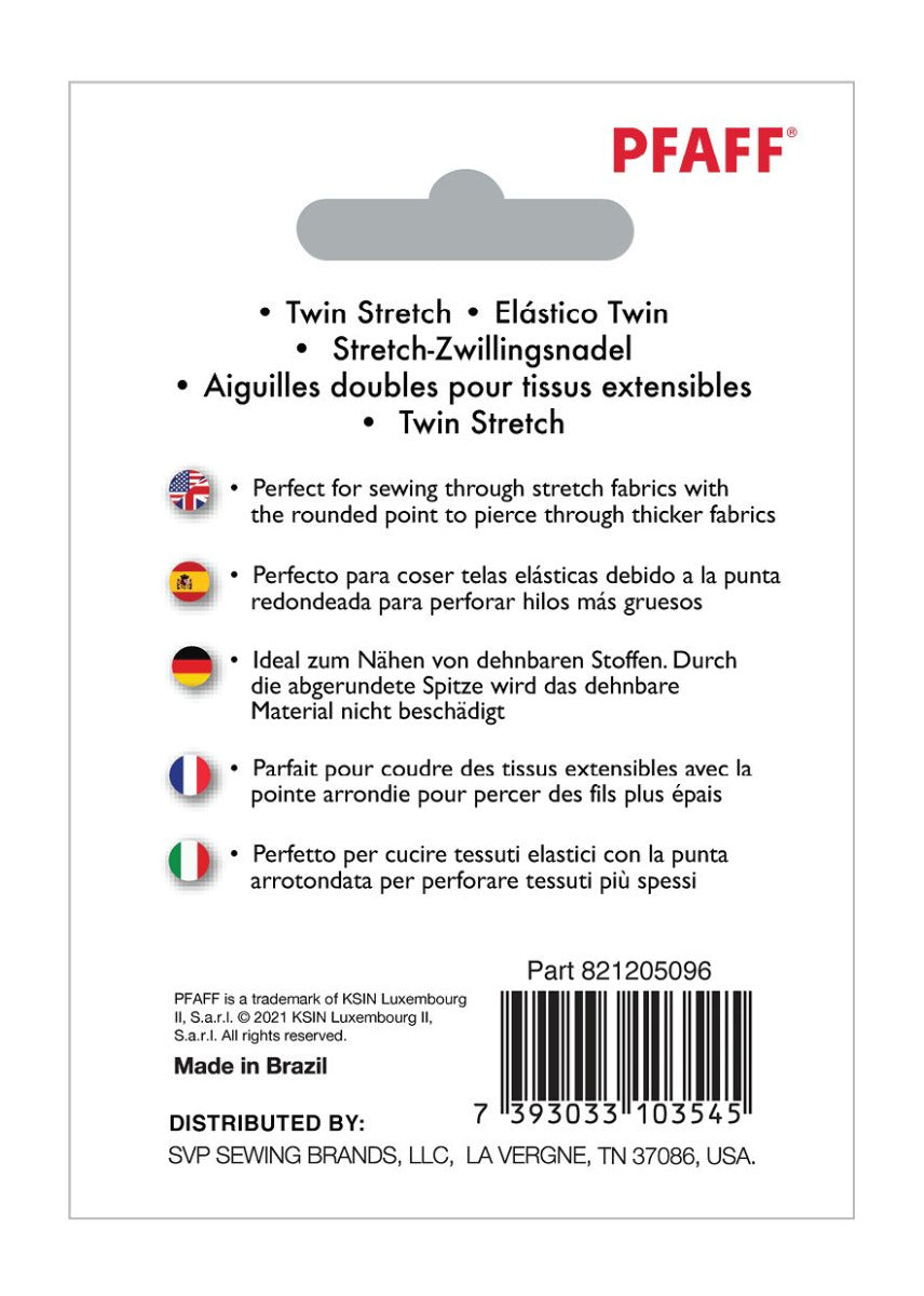 Pfaff Twin Stretch 4.0mm 75/11