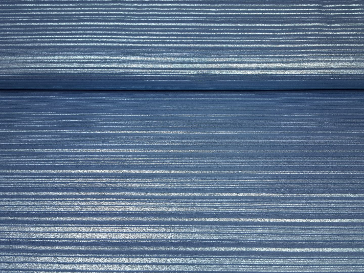 Plissee hellblau/glittzer