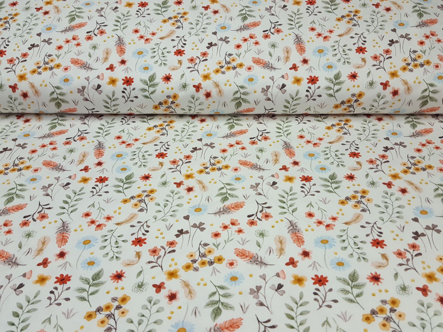 Poussin Liberty offwhite/bunt