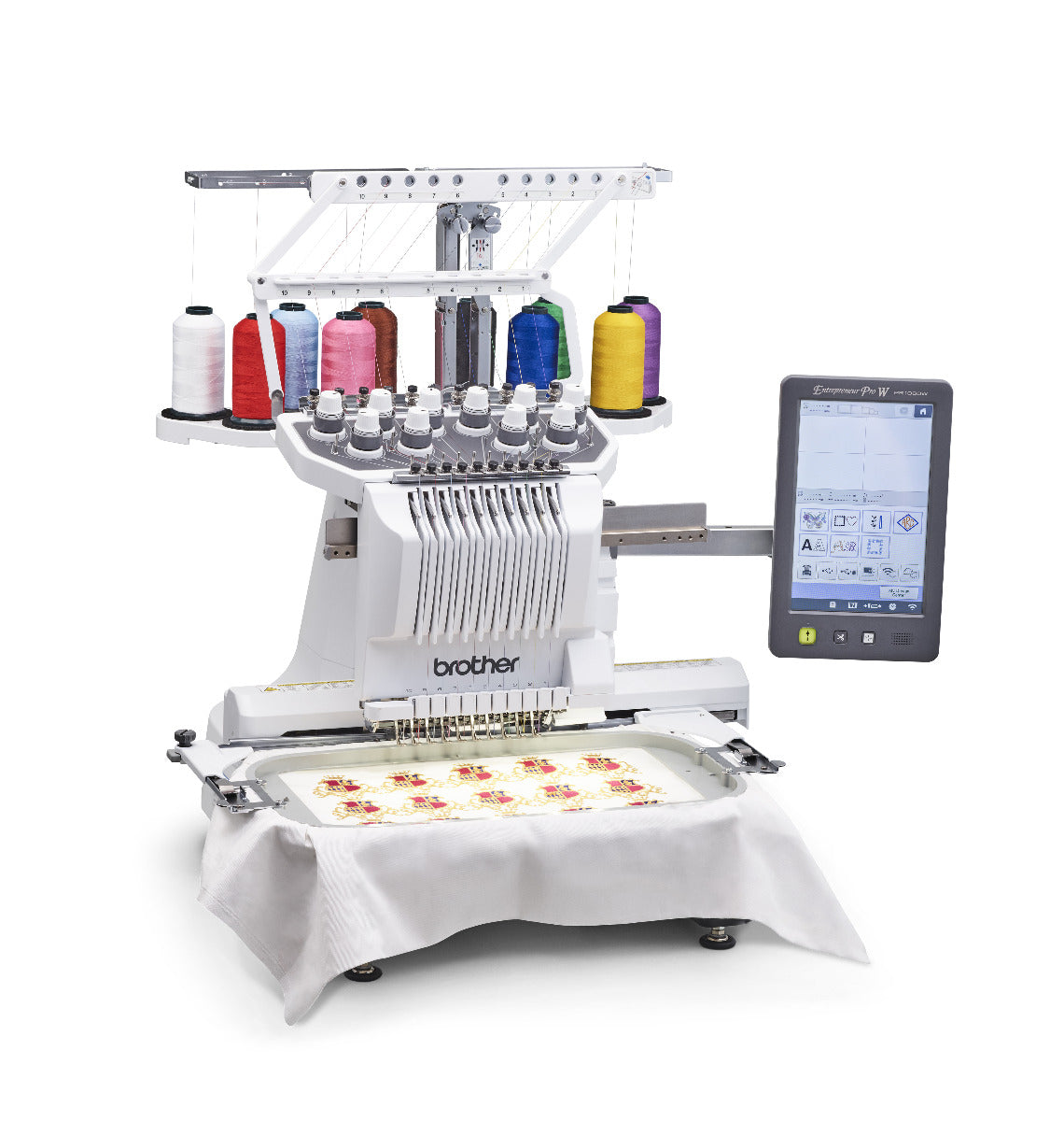 Brother PR1060W Stickmaschine (10 Nadeln)