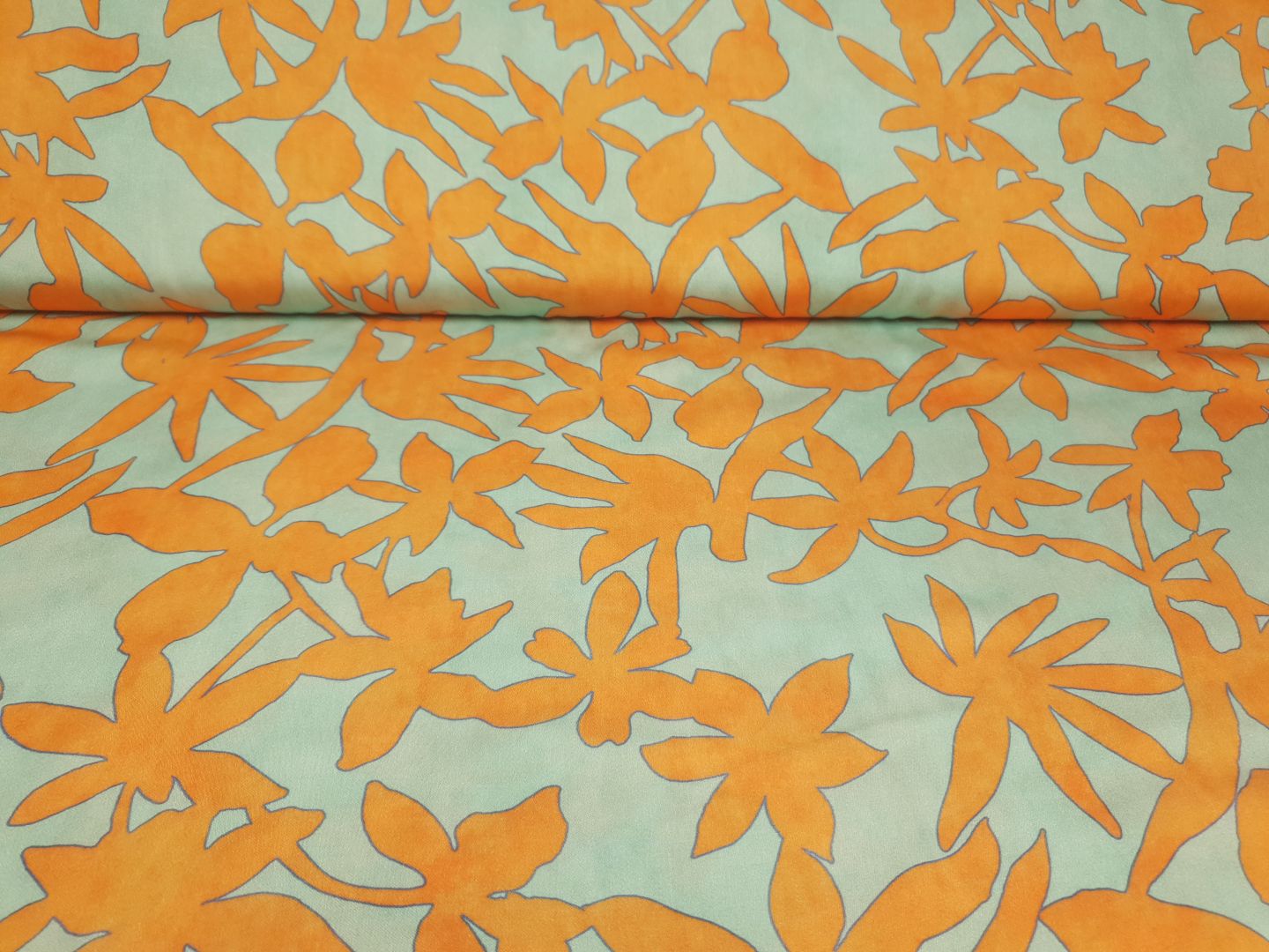 Pretoria dusty aqua/orange