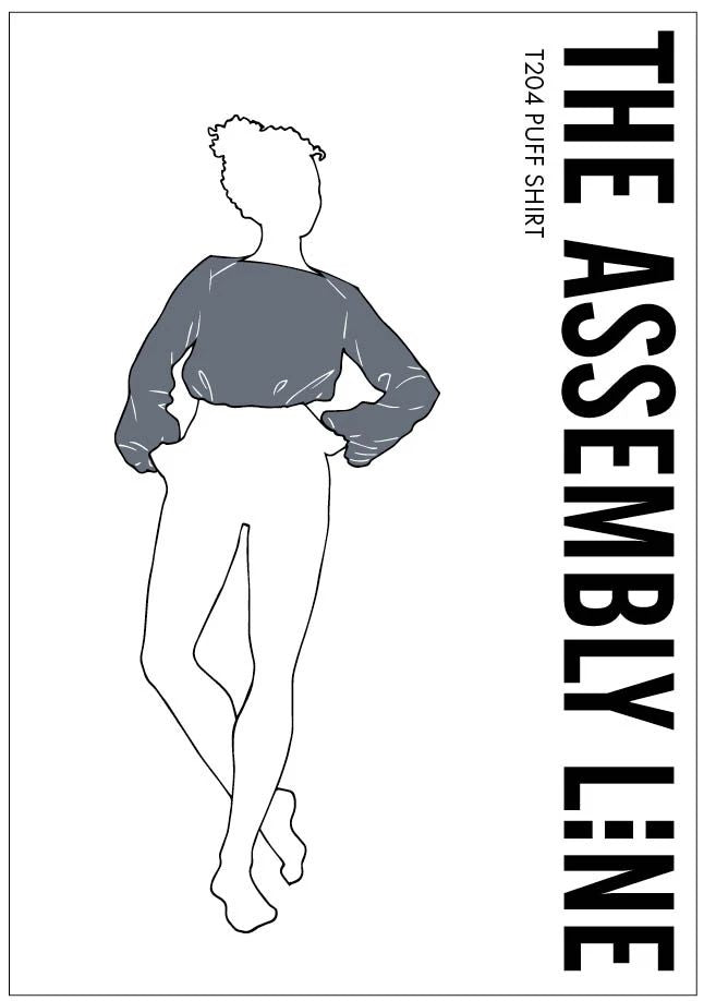 Puff Shirt Papierschnittmuster von The Assembly Line