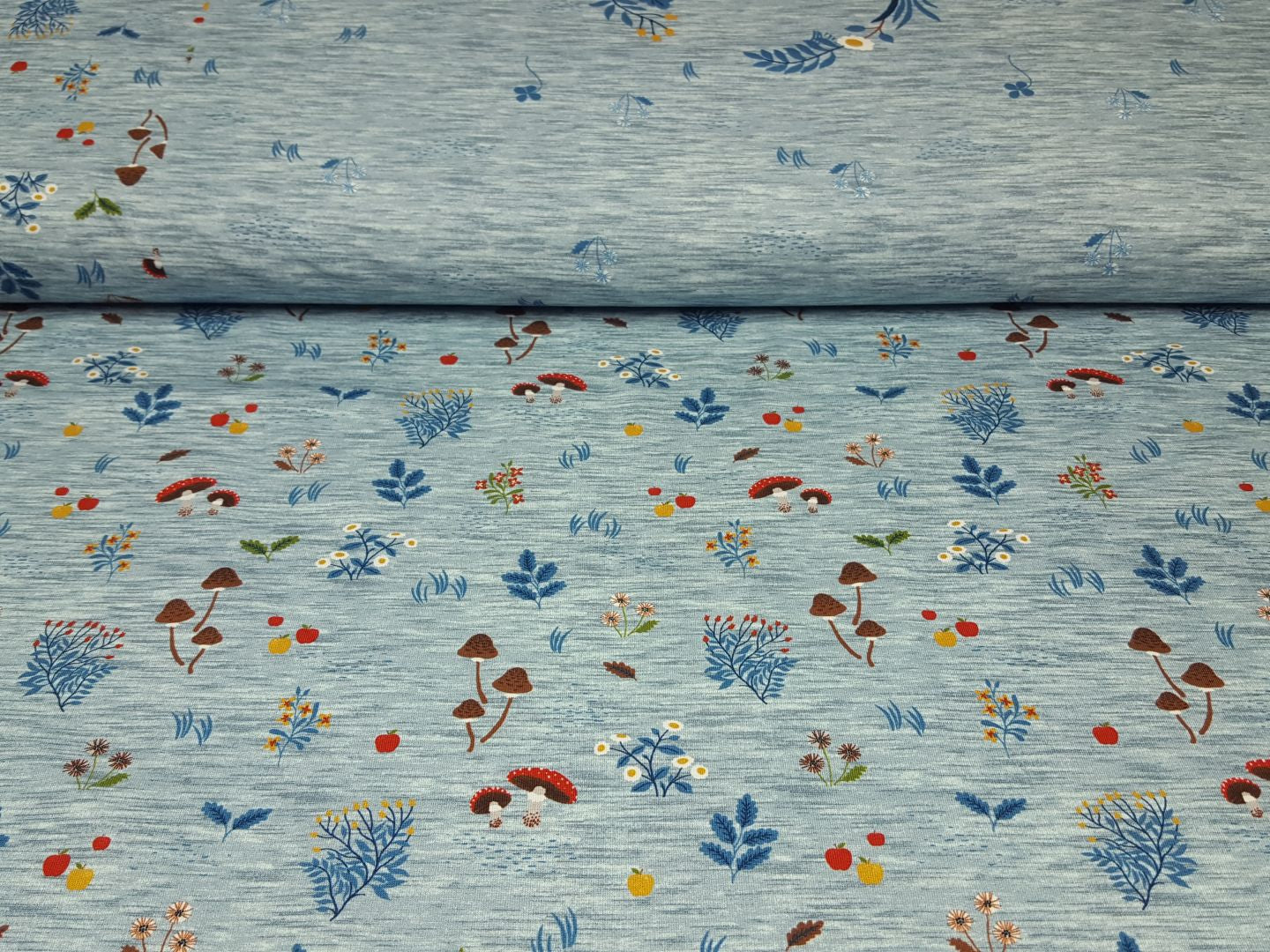 Racoon Panel grau melange/stahlblau