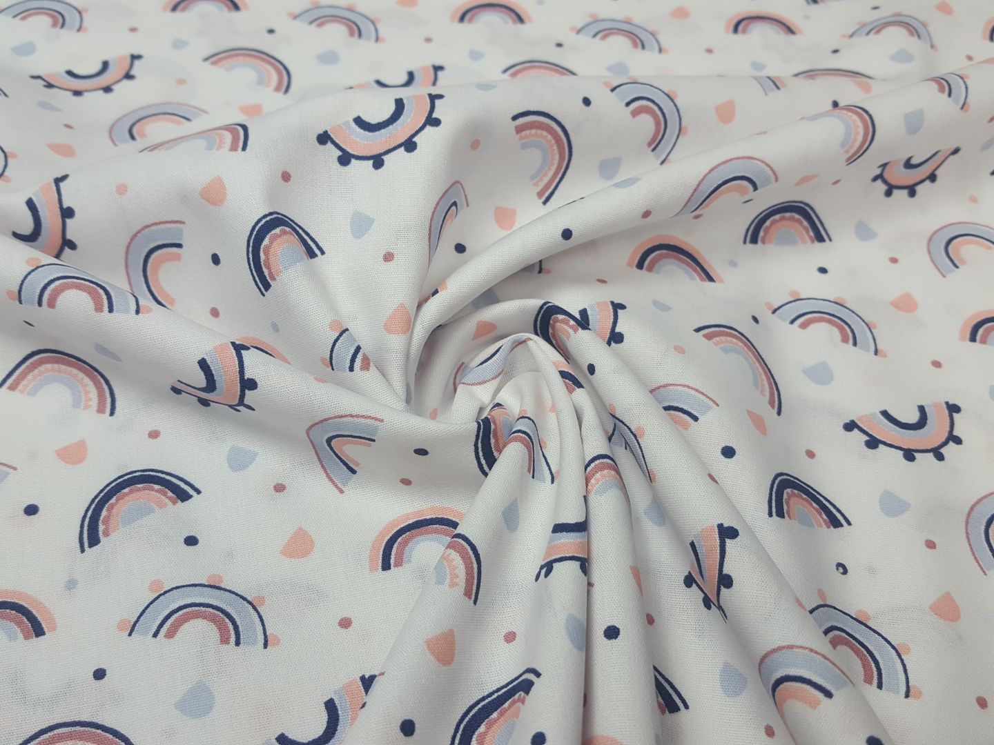 Rainbow offwhite/lachs/navy