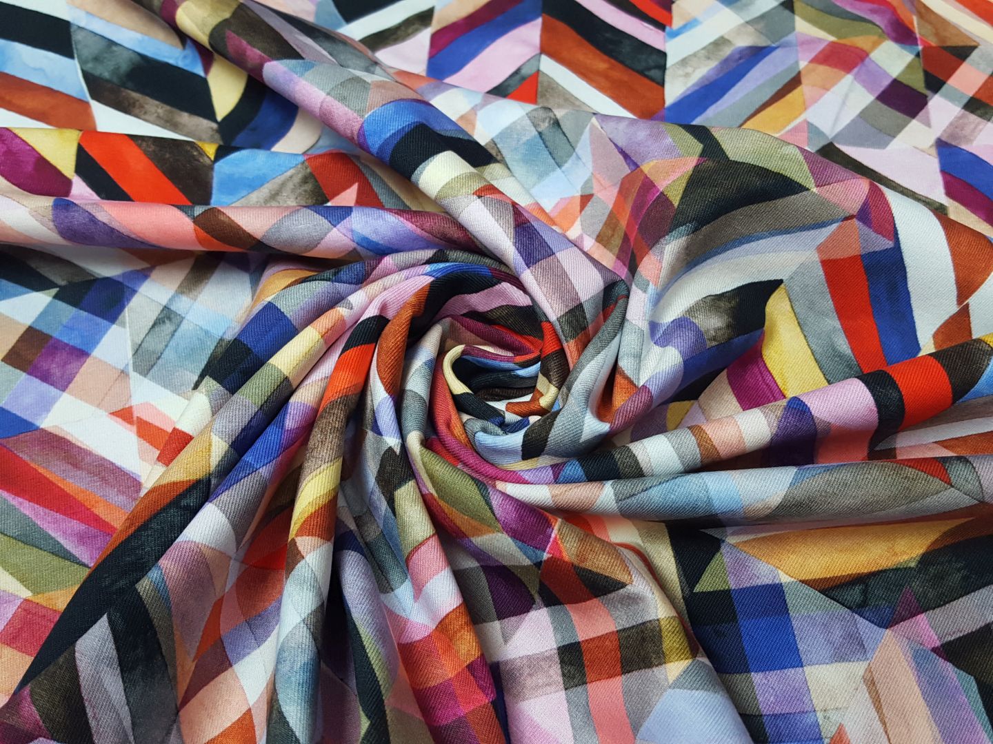 Rainbow Cut royalblau/rot/bunt