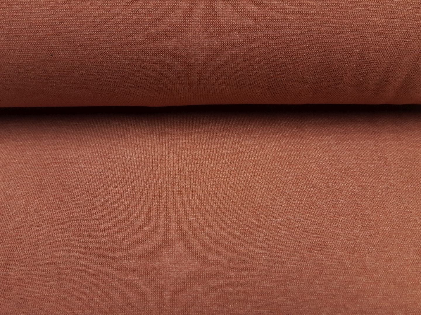 Recycling-Bündchen zimt meliert