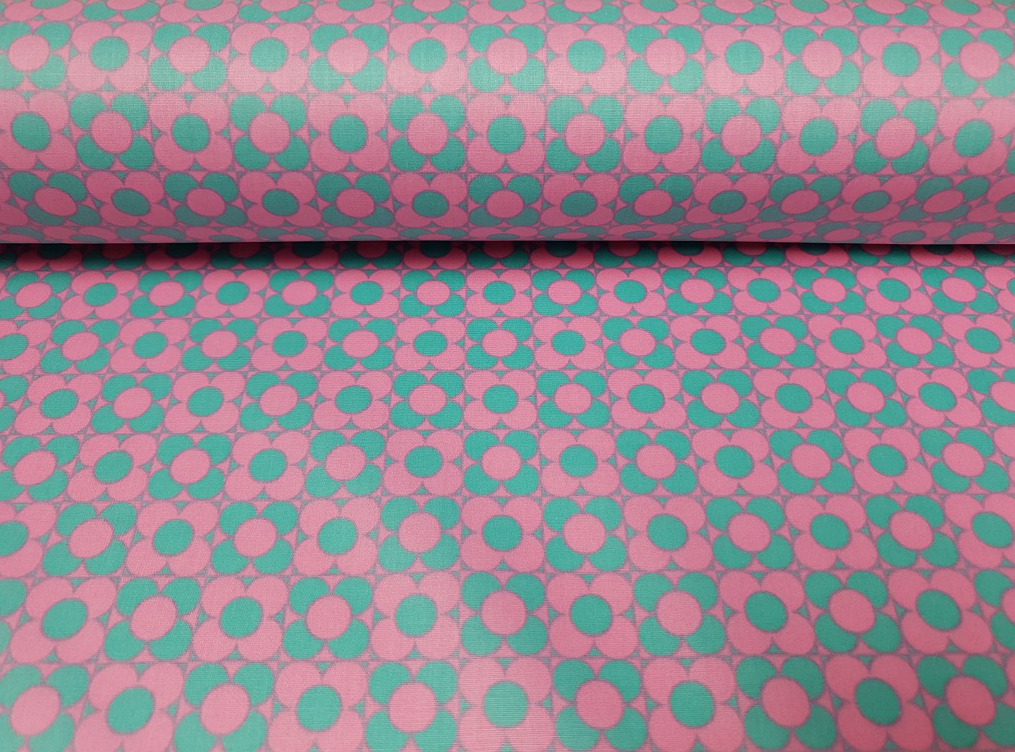 Retro Abstract rosa/mint