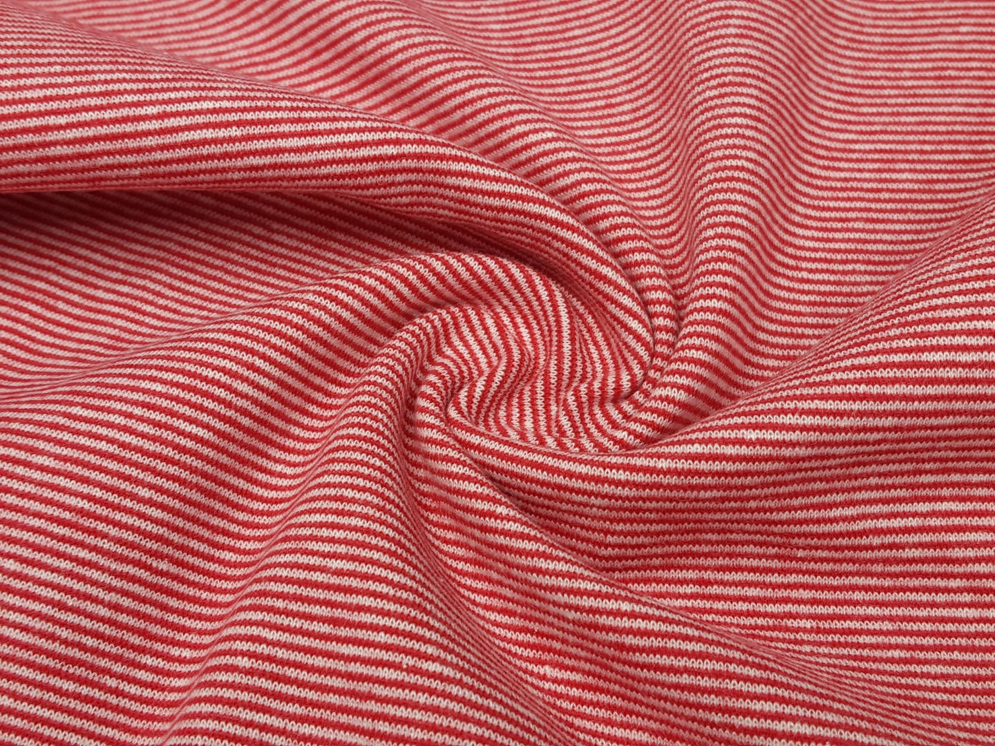 Ringelbündchen rot/weiss