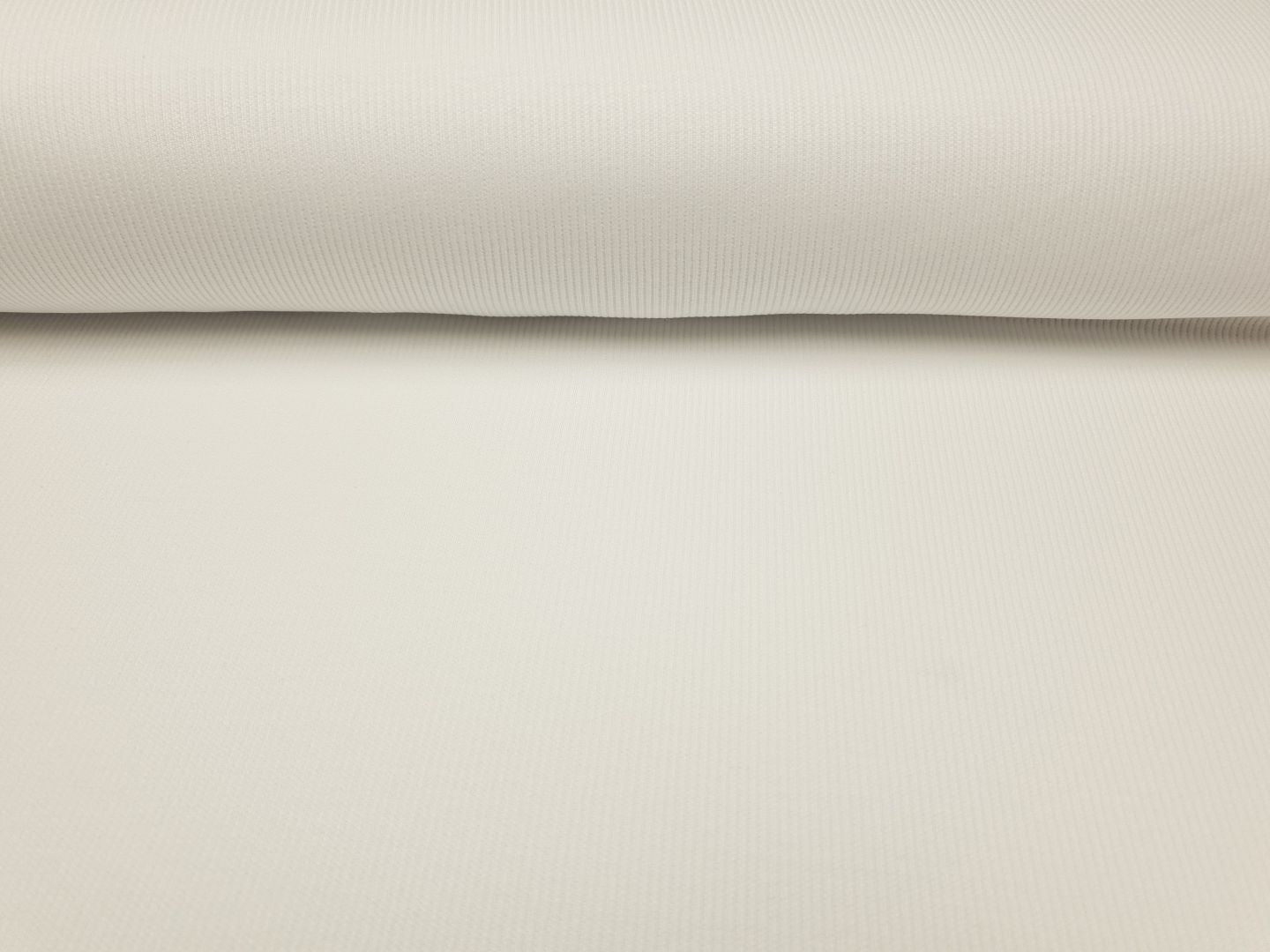 Rippjersey weiss