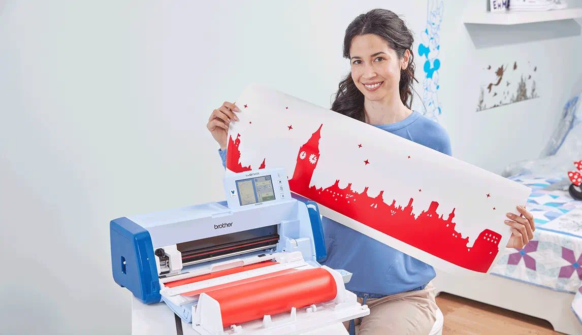 Brother Schneideplotter ScanNCut SDX2250 Disney mit Rollmesser