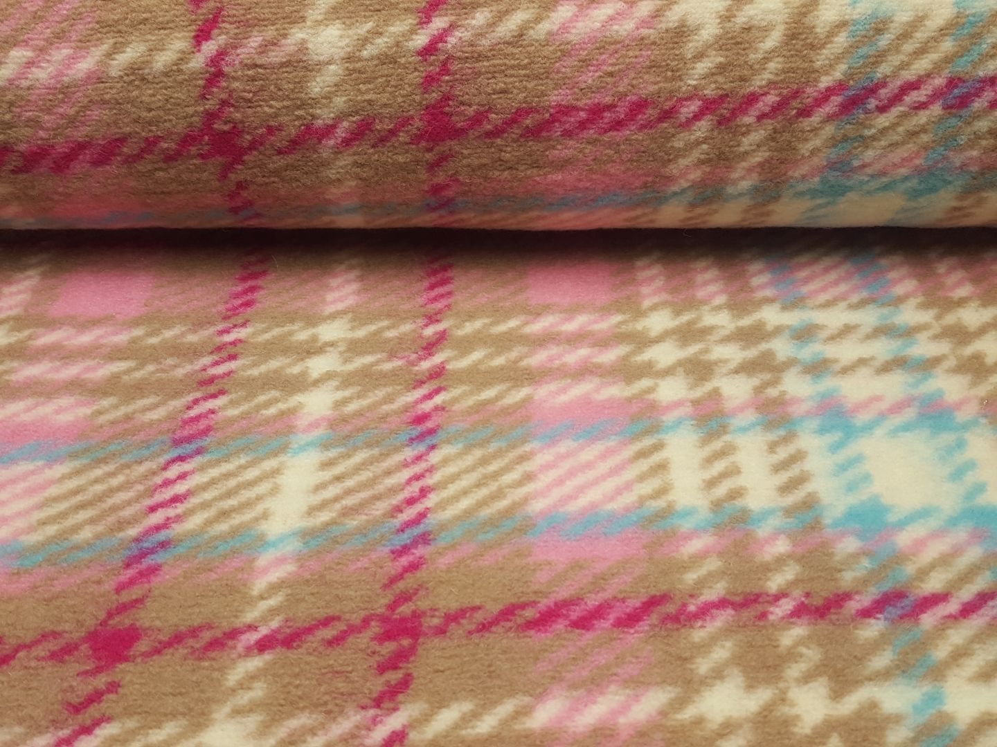 Rose Check beige/ecru/rosa