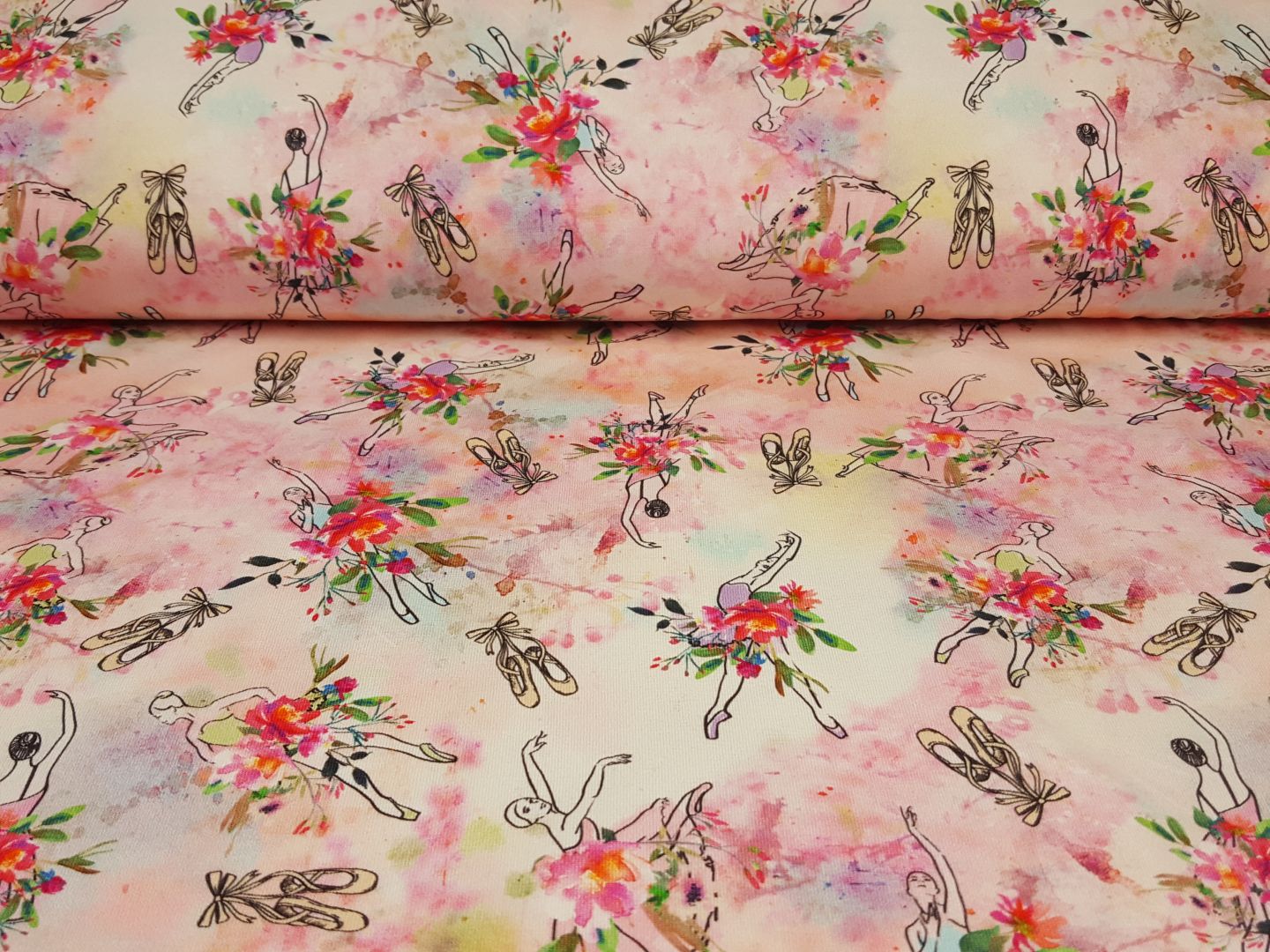 Rosen Ballerina rosa/bunt