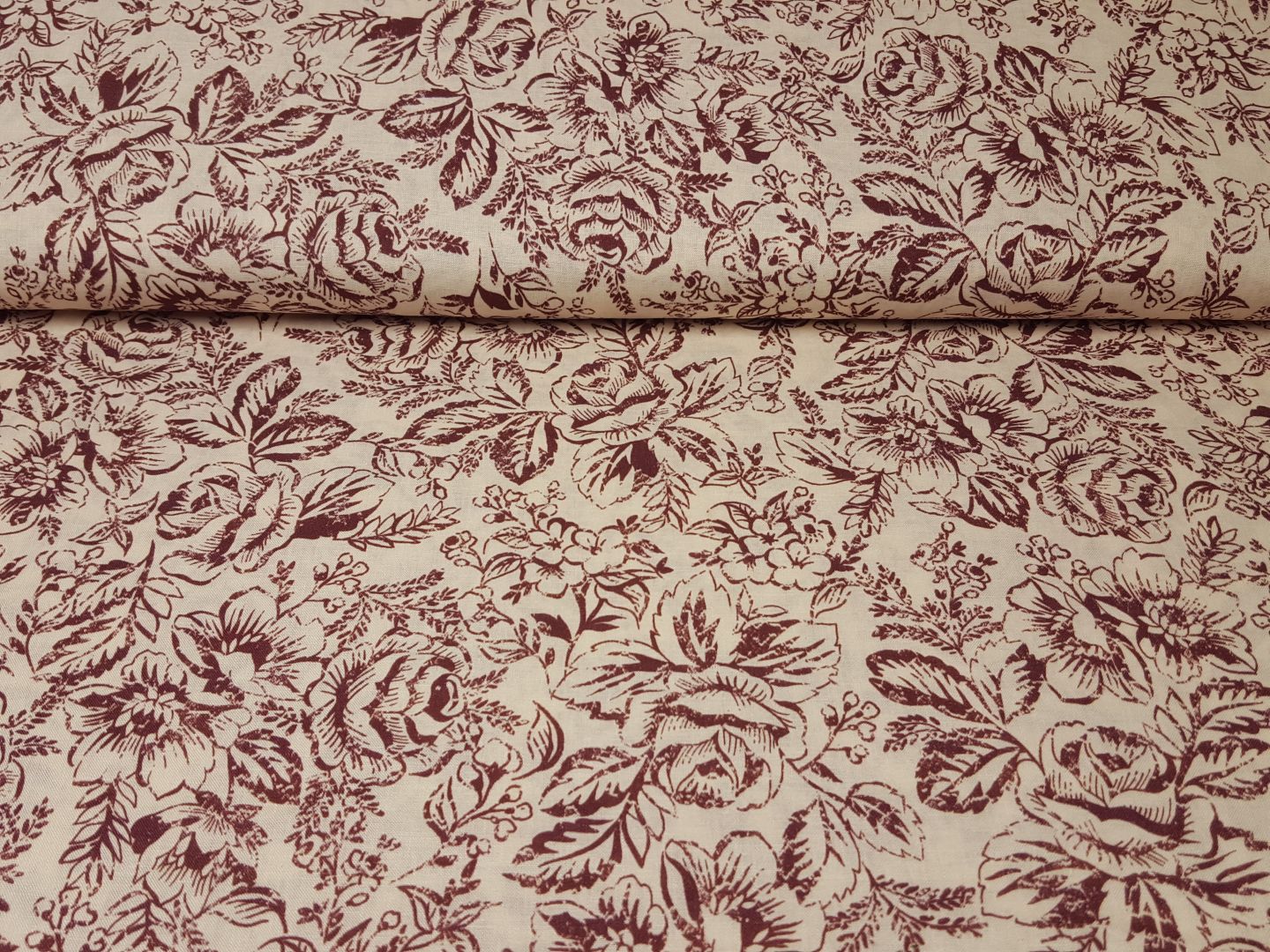 Rosie sand/bordeaux