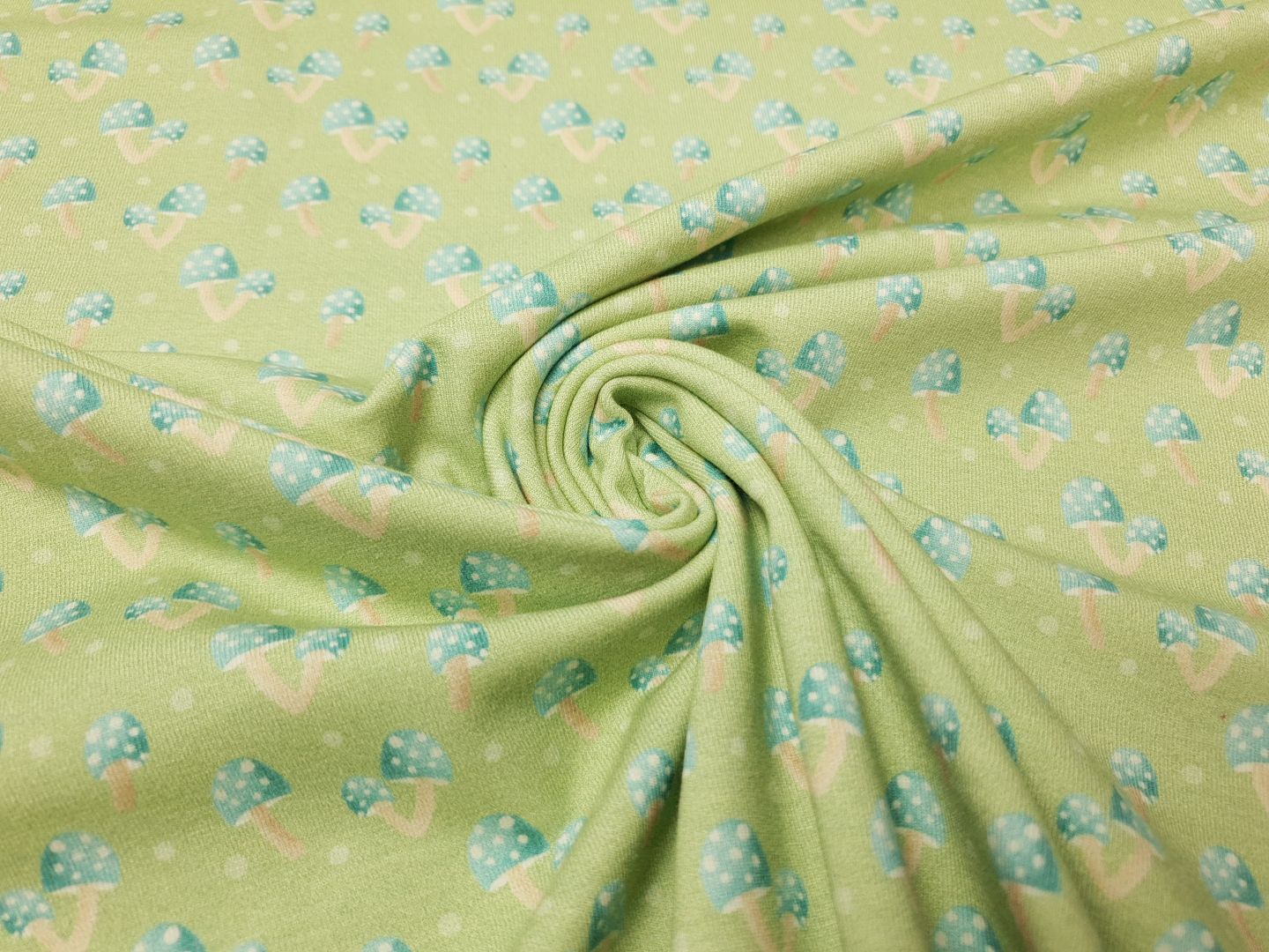Schneckle hellgrün/blau/beige