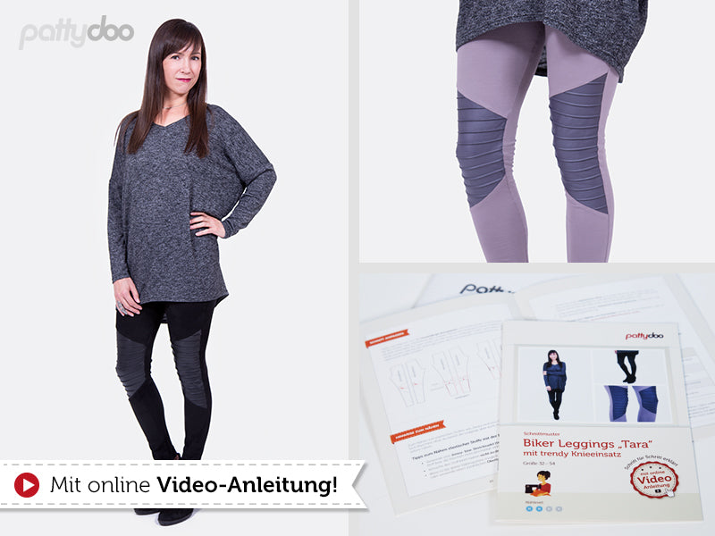 Schnittmuster Biker Leggings Tara