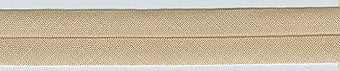 Schrägband Baumwolle hellbeige Farbe 706