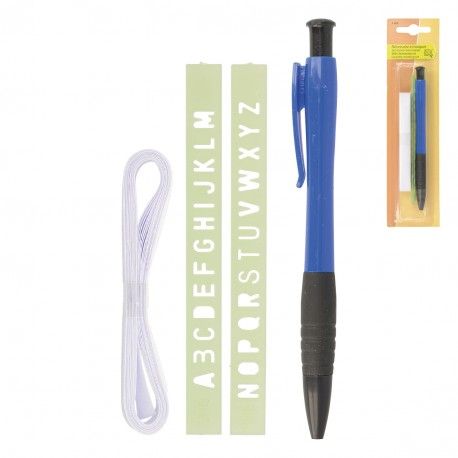 Wäschemarkier-Set blau