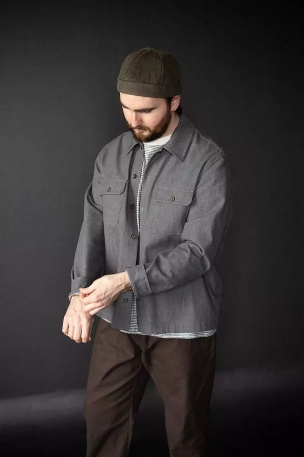 Arbor Herren Merchant & Mills Papierschnittmuster