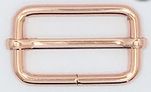 Schieber/Versteller für 30mm Gurtband rosegold