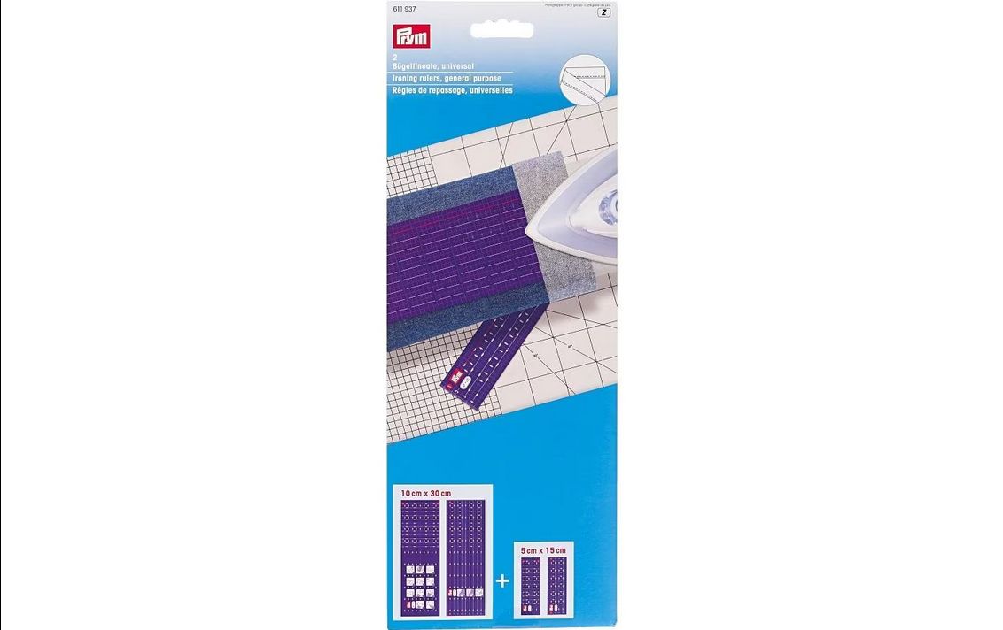 Bügellineal Universal 2 Stück