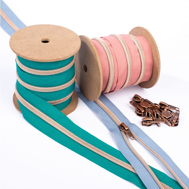 Zipper Gr. 6.5mm kupfer