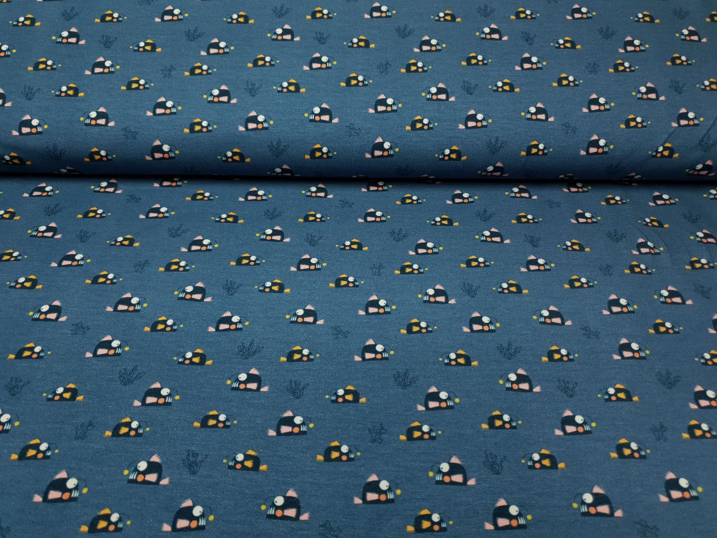 Sea Animals denim/dunkelblau/bunt
