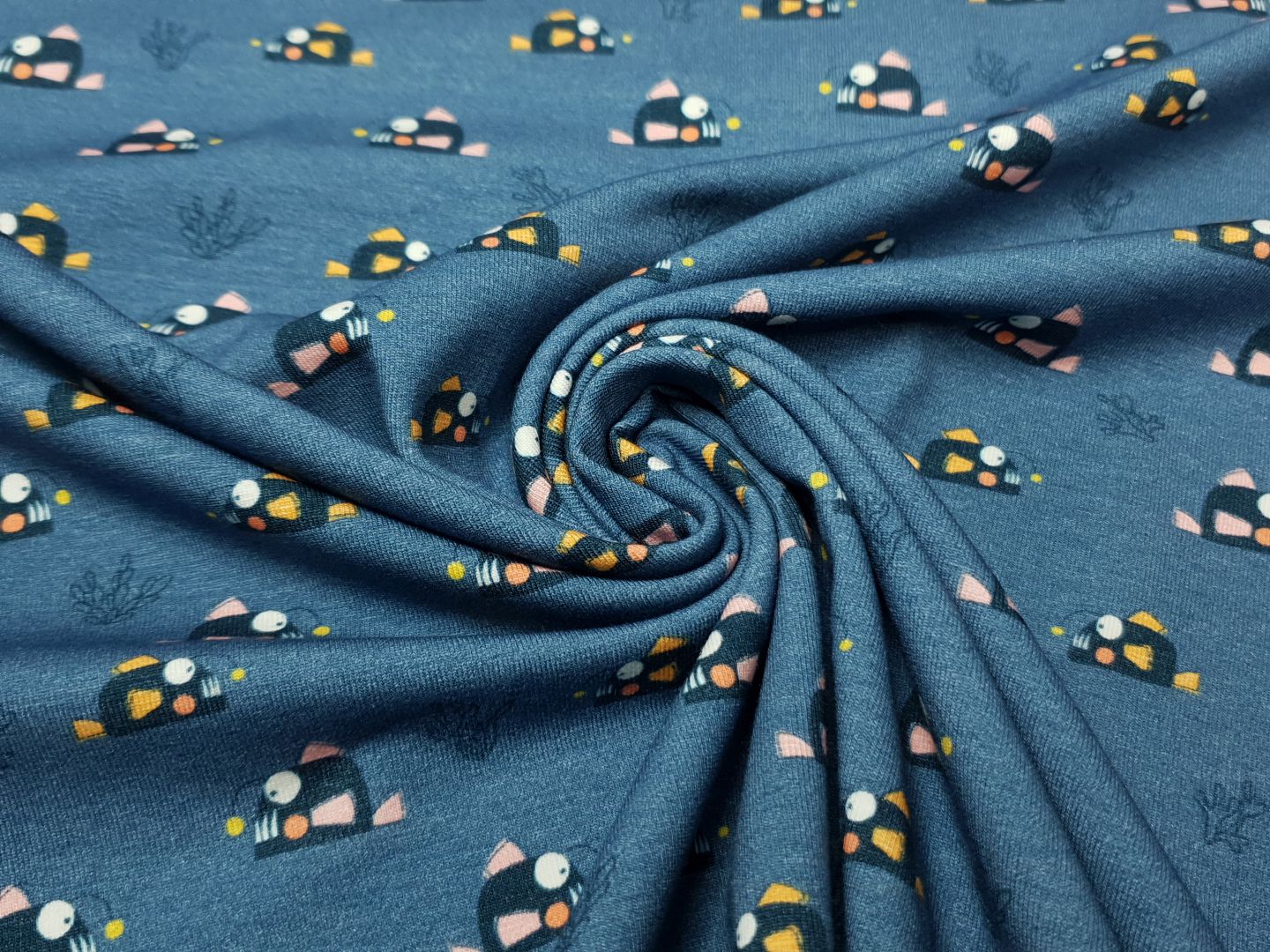 Sea Animals denim/dunkelblau/bunt