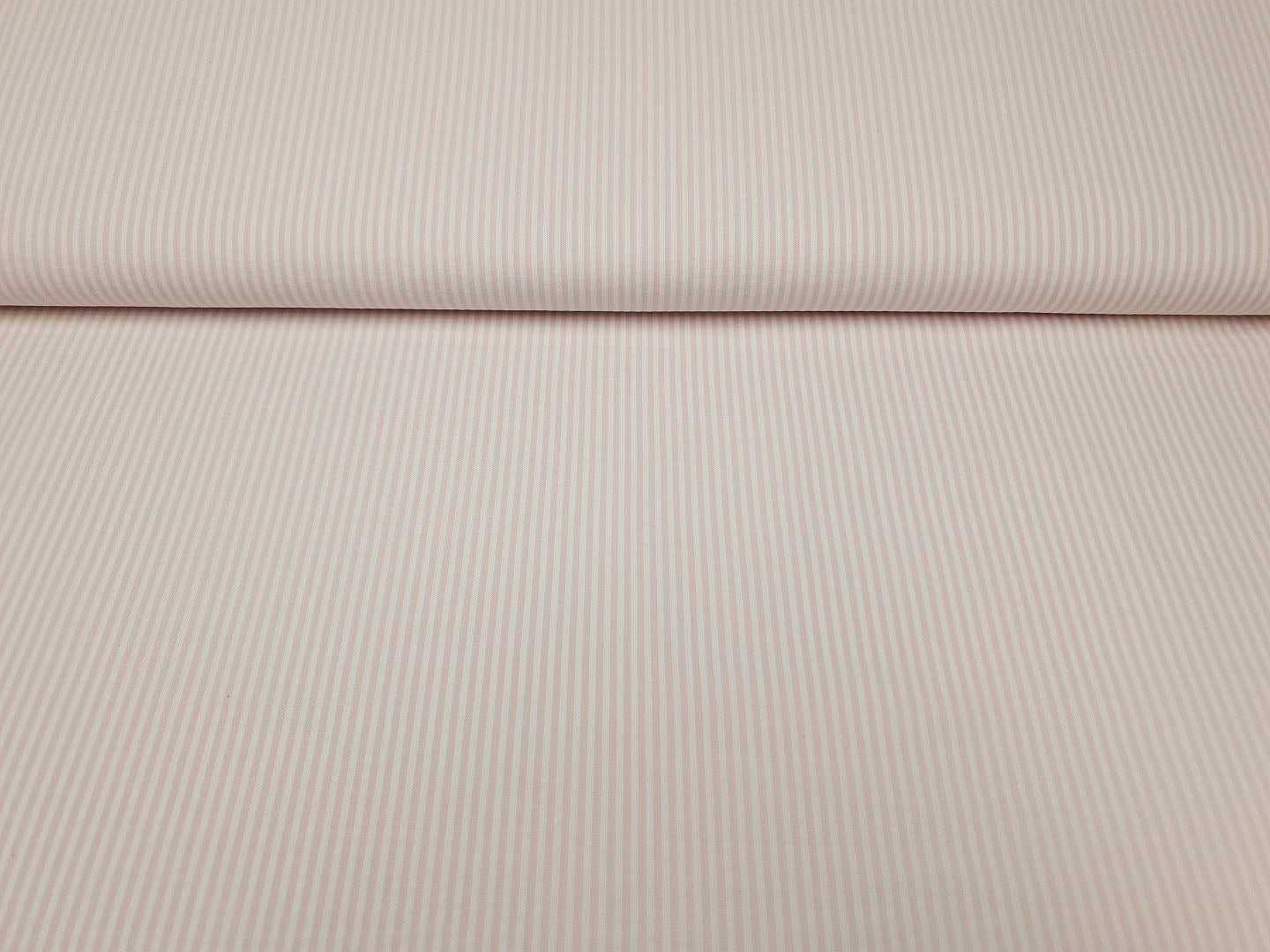 Seersucker Stripes rosa/weiss