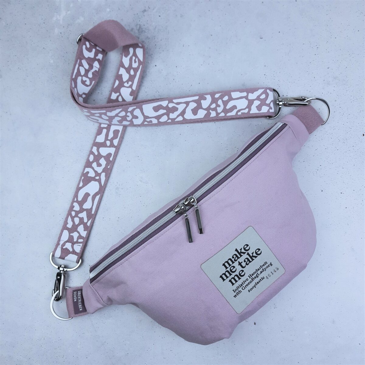 Papierschnittmuster Bauchtasche von Fadenkäfer