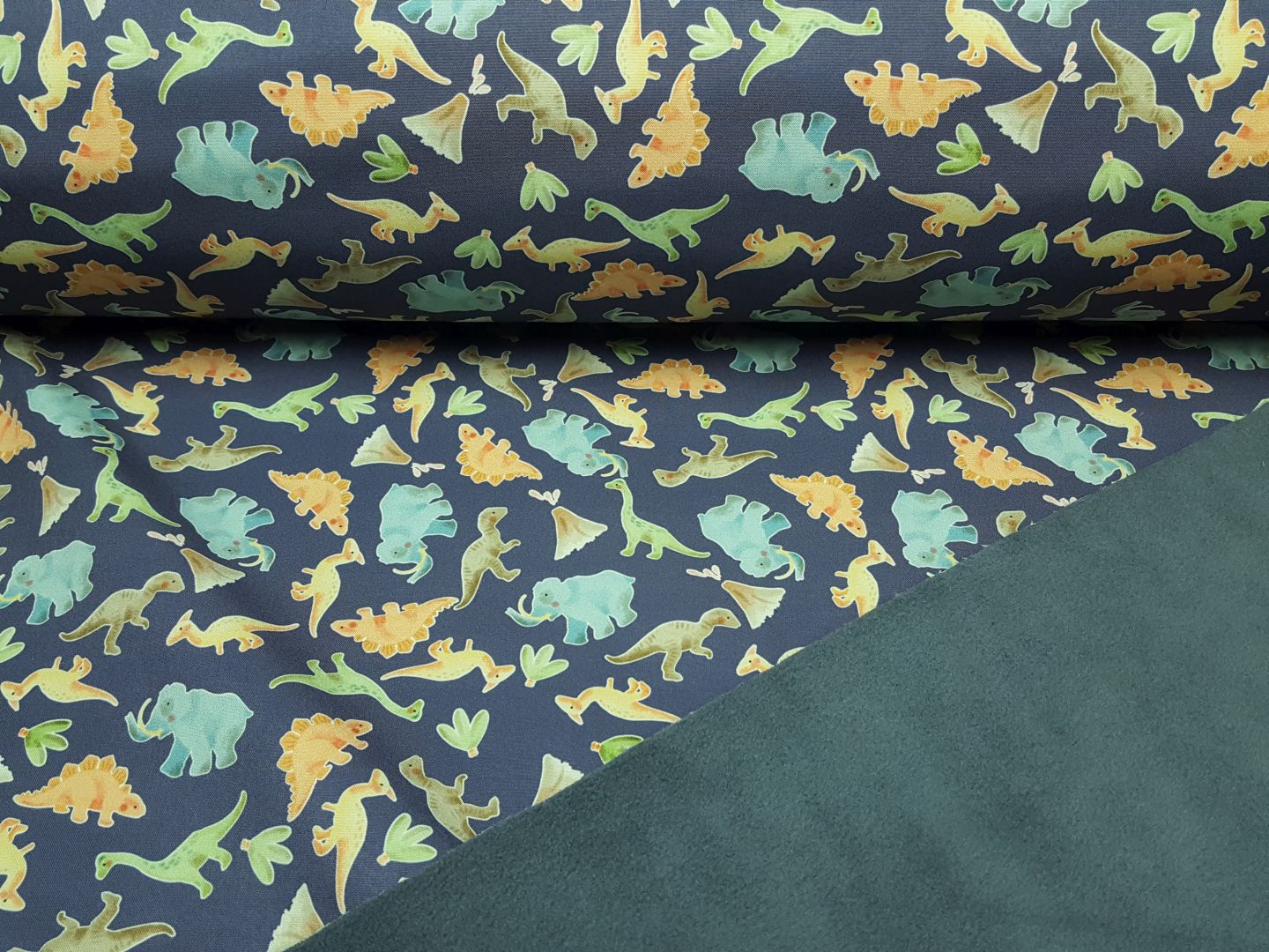 Softshell Denim with Dino's