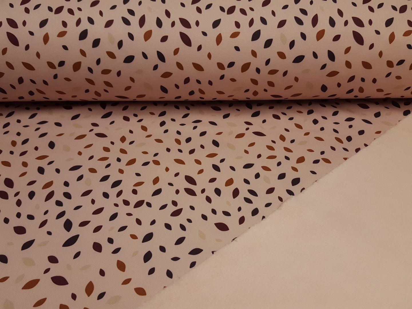 Softshell Beans altrosa/braun/beige