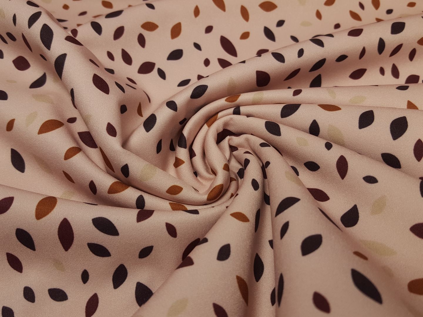Softshell Beans altrosa/braun/beige