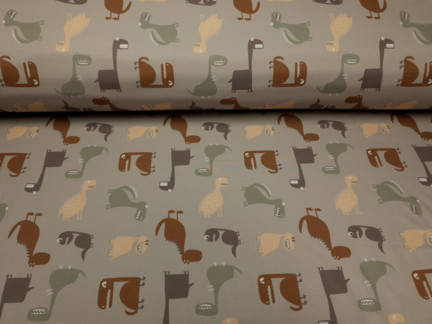 Softshell Dinos sand/khaki/rost