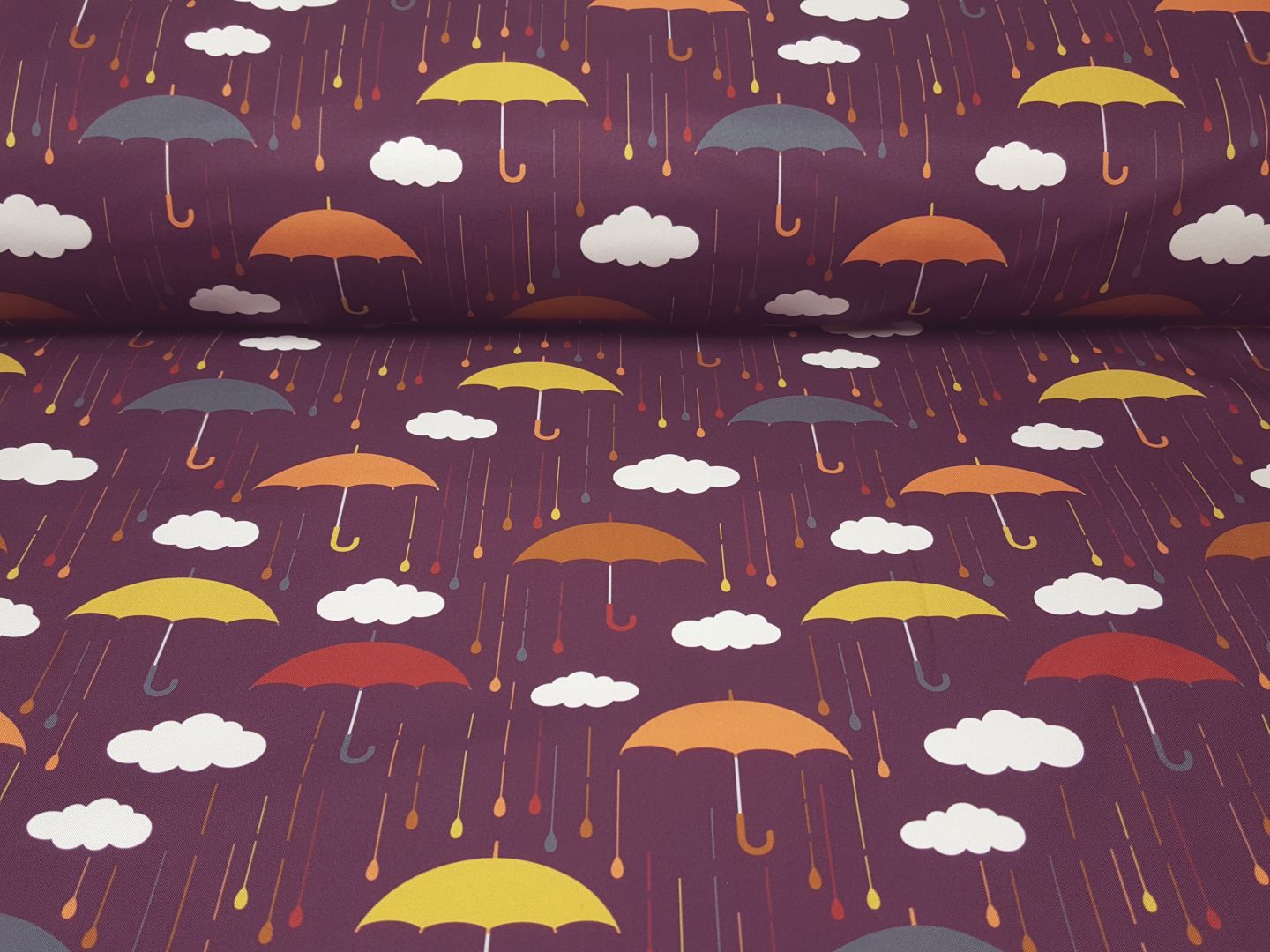 Softshell Fiete aubergine/offwhite/bunt